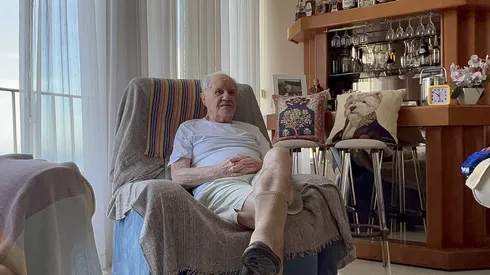 Evaristo de Macedo, ex-treinador do Bahia, em sua residência no Rio de Janeiro. Foto: Reprodução Flickr Bahia/Rafael Machaddo