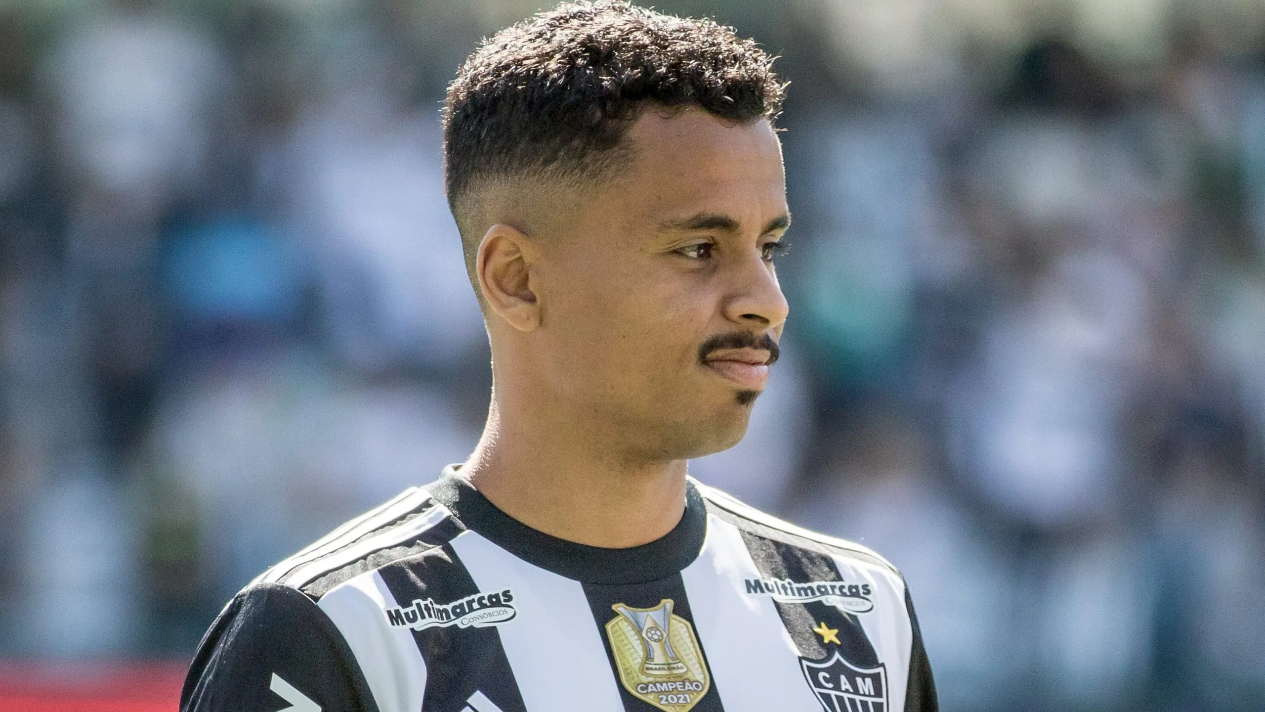 PR - Curitiba - 14/08/2022 - BRASILEIRO A 2022, CORITIBA X ATLETICO MG - Allan jogador do Atletico-MG durante partida contra o Coritiba no estadio Couto Pereira pelo campeonato Brasileiro A 2022. Foto: Robson Mafra/AGIF