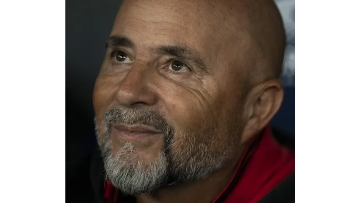 RJ - RIO DE JANEIRO - 10/05/2023 - BRASILEIRO A 2023, FLAMENGO X GOIAS - Jorge Sampaoli tecnico do Flamengo durante partida contra o Goias no estadio Maracana pelo campeonato BRASILEIRO A 2023. Foto: Jorge Rodrigues/AGIF