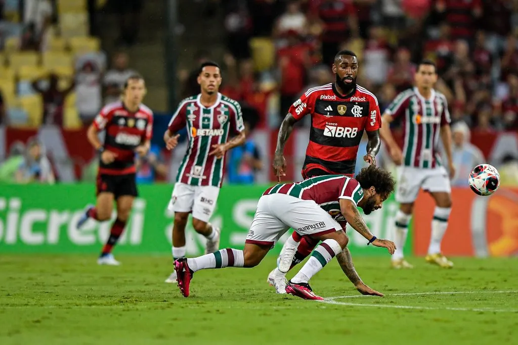 Foto: Thiago Ribeiro/AGIF – Marcelo não jogou na queda para o Flamengo