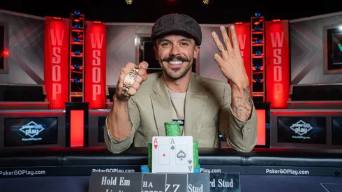 Yuri Martins é tricampeão mundial de poker (Foto: Divulgação/WSOP)