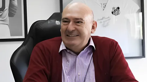 Foto: Santos - Rueda, presidente do Peixe.
