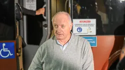 Foto: Pedro Souza / Atlético - Felipão durante viagem do Atlético-MG.