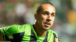 MG - Belo Horizonte - 11/02/2023 - MINEIRO 2023, AMERICA-MG X DEMOCRATA-GV - Nicolas jogador do America-MG durante partida contra o Democrata no estadio Independencia pelo campeonato Mineiro 2023. Foto: Alessandra Torres/AGIF