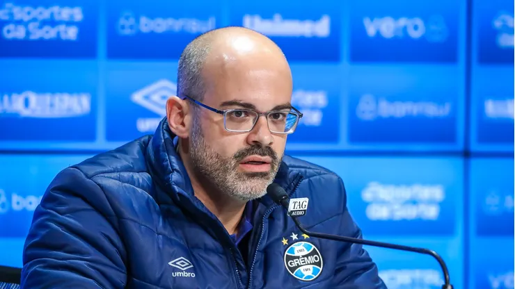 Foto: Lucas Uebel / Grêmio FBPA - Caleffi é o VP de Futebol do Imortal.