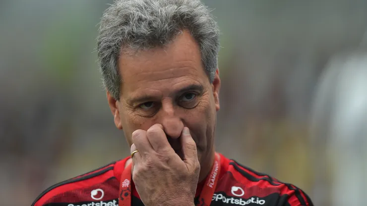 Foto: Thiago Ribeiro/AGIF - Landim: presidente do Flamengo recebeu 'dica' de comentarista