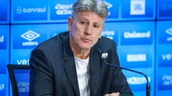 Foto: Lucas Uebel/Grêmio/Divulgação - Renato: técnico mandou recado aos críticos