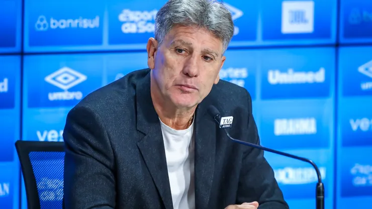 Foto: Lucas Uebel/Grêmio/Divulgação - Renato: técnico mandou recado aos críticos