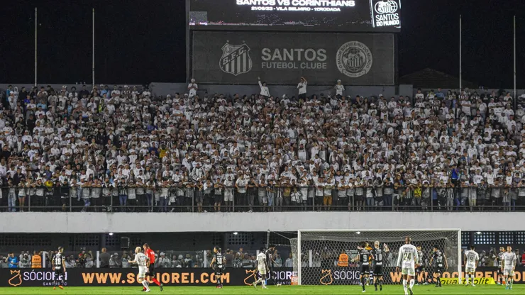 Foto: Fernanda Luz/AGIF Santos não terá torcida contra o Flamengo