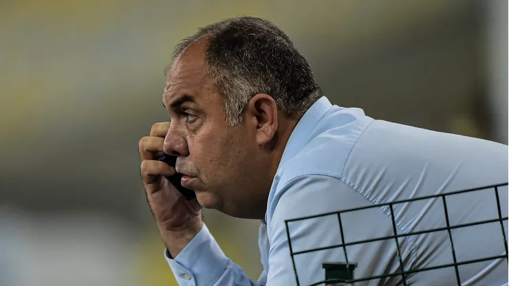 Thiago Ribeiro/AGIF - Marcos Braz, dirigente do Flamengo.