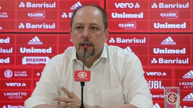 Foto: Ricardo Duarte/Inter/Divulgação - Barcellos: presidente do Inter já se posicionou