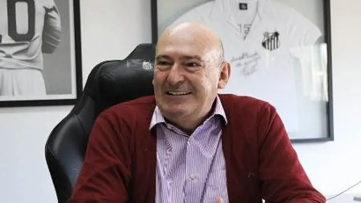 Ivan Storti/ Santos FC - Rueda, presidente.