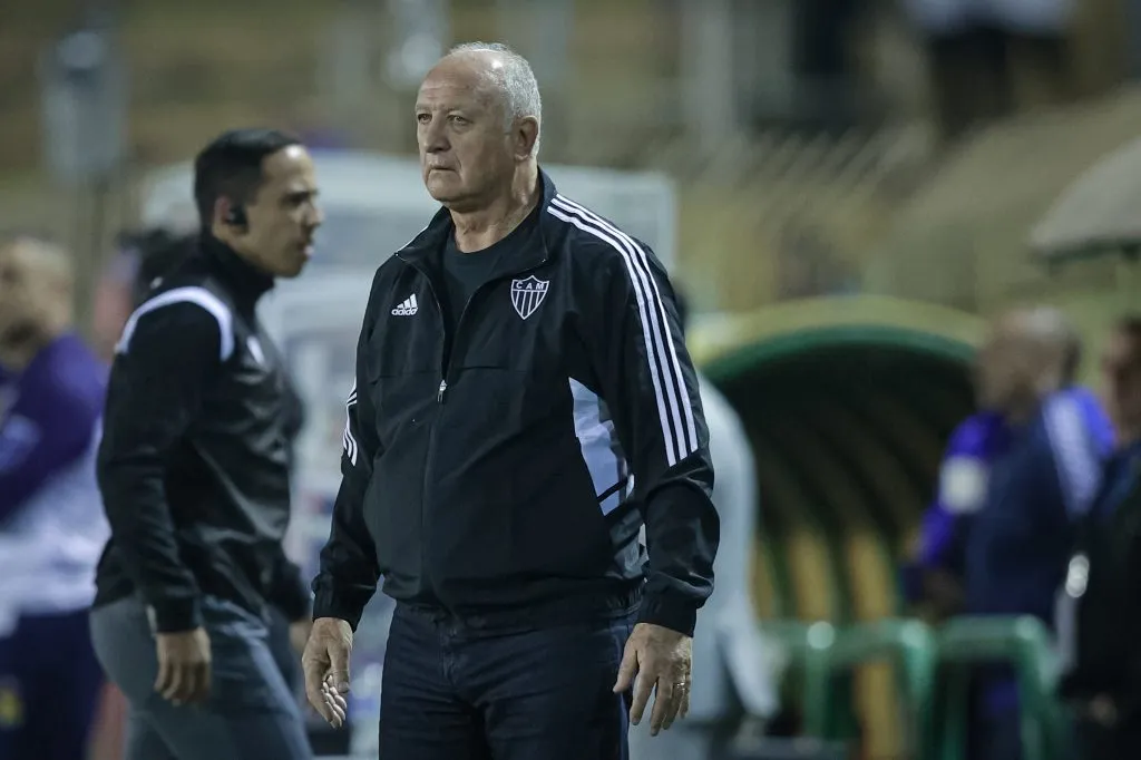 Guilherme Arana elogiou Luis Felipe Scolari. Foto: Flickr oficial Atlético Mineiro