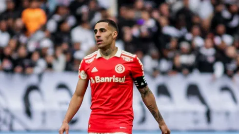 SP - Sao Paulo - 04/09/2022 - BRASILEIRO A 2022, CORINTHIANS X INTERNACIONAL - Gabriel jogador do Internacional durante partida contra o Corinthians no estadio Arena Corinthians pelo campeonato Brasileiro A 2022. Foto: Guilherme Drovas/AGIF