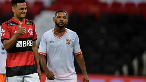 RJ - Rio de Janeiro - 02/03/2021 - CARIOCA 2021, FLAMENGO X NOVA IGUACU - Rodrigo Muniz jogador do Flamengo durante partida contra o Nova Iguacu no estadio Maracana pelo campeonato Carioca 2021. Foto: Thiago Ribeiro/AGIF