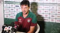 Foto: Marcelo Gonçalves/Fluminense FC/Divulgação - Diniz: técnico justificou tropeço do Fluminense