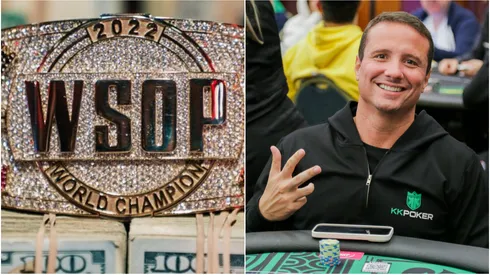 Bruno Foster questionou os braceletes ganhos no poker online (Fotos: Divulgação/WSOP e Divulgação/BSOP)