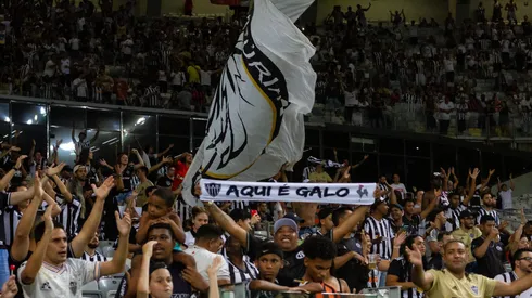 Torcida do Atletico-MG durante partida contra Juventude no Mineirão pelo Brasileiro em 2022. Foto: Fernando Moreno/AGIF