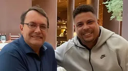 Foto: Reprodução / Twitter - Ronaldo e Pedrinho BH se reuniram em Belo Horizonte