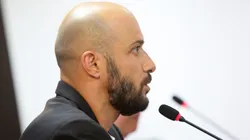 Foto: Rodrigo Coca/Ag. Corinthians - Alessandro tratou de apaziguar o clima dentro do elenco após protesto da torcida do Corinthians