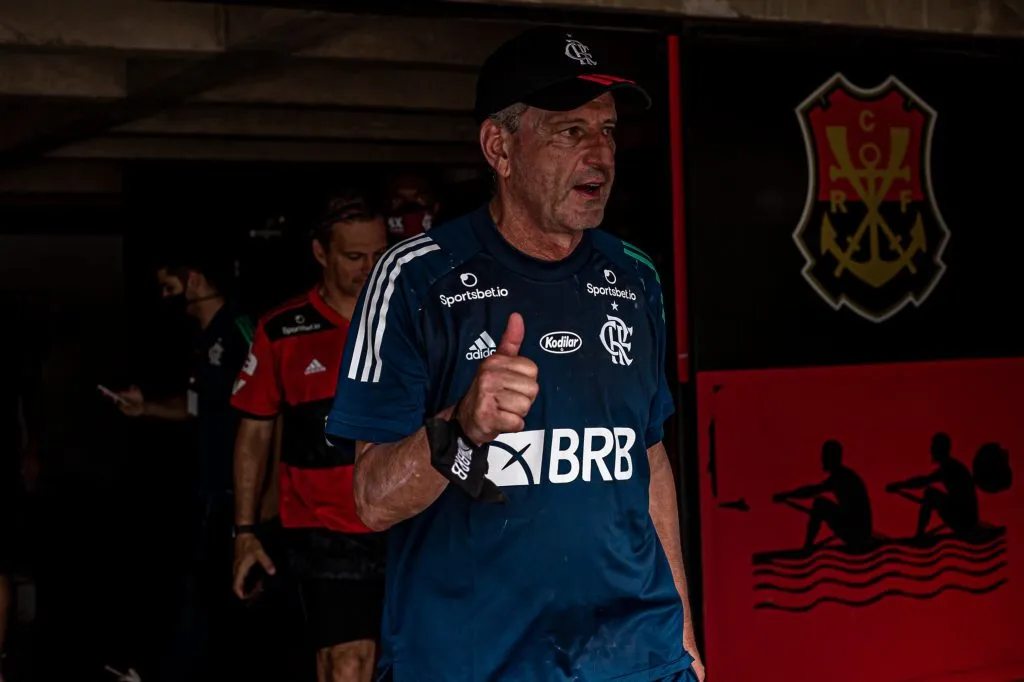 Landim descartou vender Santos neste momento. Foto: Flickr oficial/ Flamengo