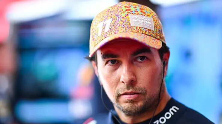 Pérez durante GP do Canadá: amargo 6º lugar, atrás de Aston Martin, duas Mercedes e duas Ferrari