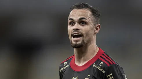 RJ - Rio de Janeiro - 05/11/2021 - BRASILEIRO A 2021, FLAMENGO X ATLETICO-GO - Michael jogador do Flamengo durante partida contra o Atletico-GO no estadio Maracana pelo campeonato Brasileiro A 2021. Foto: Jorge Rodrigues/AGIF