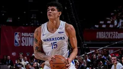 Gui Santos atuando pelo Warriors na Summer League de 2022. Reprodução/Instagram oficial de Gui Santos