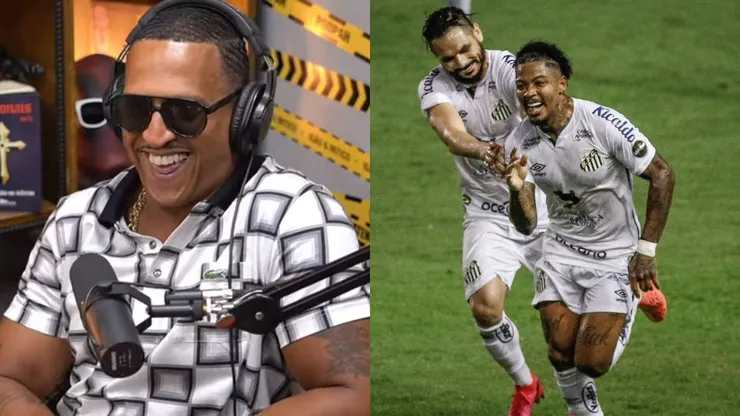 Foto Esq.: Reprodução Podpah/YouTube e Foto Dir.: Paulo Paiva/AGIF - Mano Brown, Pará e Marinho