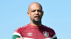 FOTO DE MAILSON SANTANA/FLUMINENSE FC - Felipe Melo recebe notícia ruim no Fluminense