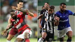 Foto: Jorge Rodrigues; Gilson Junio/AGIF - As maiores vantagens de vitórias nos clássicos do futebol brasileiro