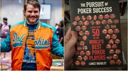 Chad Holloway coletou 50 autógrafos de lendas do poker (Foto: Reprodução instagram oficial Chad Holloway @disco_chad e Twitter @ChadAHolloway)