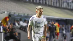 SP - SANTOS - 03/06/2023 - BRASILEIRO A 2023, SANTOS X INTERNACIONAL - Soteldo jogador do Santos durante partida contra o Internacional no estadio Vila Belmiro pelo campeonato BRASILEIRO A 2023. Foto: Fernanda Luz/AGIF