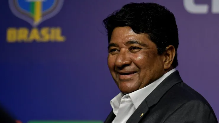 RJ - Rio de Janeiro - 03/03/2023 - CONVOCACAO SELECAO BRASILEIRA - Ednaldo Rodrigues presidente da Confederacao Brasileira de Futebol (CBF) durante anuncia a lista dos convocados para disputar o amistoso contra o Marrocos a ser realizado no dia 25 de marco na cidade de Tanger, nesta sexta-feira (03), no auditorio do hotel Windsor, na Barra da Tijuca, na zona oeste do Rio de Janeiro. Foto: Thiago Ribeiro/AGIF