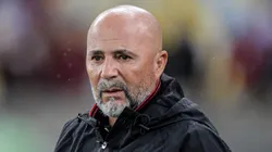 RJ - RIO DE JANEIRO - 10/05/2023 - BRASILEIRO A 2023, FLAMENGO X GOIAS - Jorge Sampaoli tecnico do Flamengo durante partida contra o Goias no estadio Maracana pelo campeonato BRASILEIRO A 2023. Foto: Thiago Ribeiro/AGIF