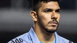 Joao Paulo jogador do Santos durante partida contra o Palmeiras na Vila Belmiro pelo campeonato BRASILEIRO A 2023 - Foto: Abner Dourado/AGIF