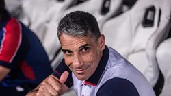 Vojvoda, técnico do Fortaleza, durante partida contra o Aguia de Maraba no Castelão pela Copa do Brasil 2023. Foto: Lucas Emanuel/AGIF