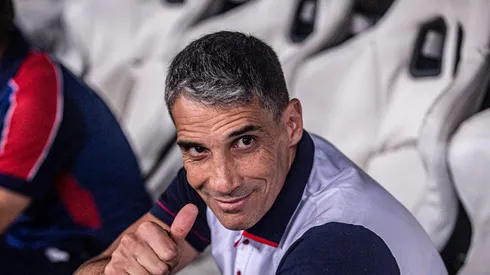 Vojvoda, técnico do Fortaleza, durante partida contra o Aguia de Maraba no Castelão pela Copa do Brasil 2023. Foto: Lucas Emanuel/AGIF