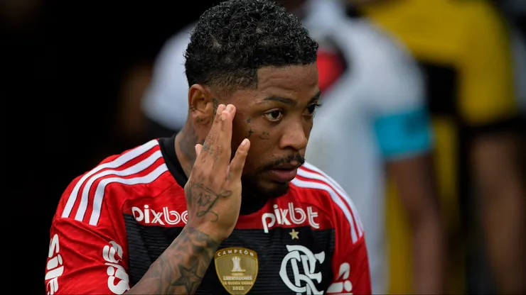 RJ - Rio de Janeiro - 05/03/2023 - CARIOCA 2023, FLAMENGO X VASCO - Marinho jogador do Flamengo antes da partida contra o Vasco no estadio Maracana pelo campeonato Carioca 2023. Foto: Thiago Ribeiro/AGIF