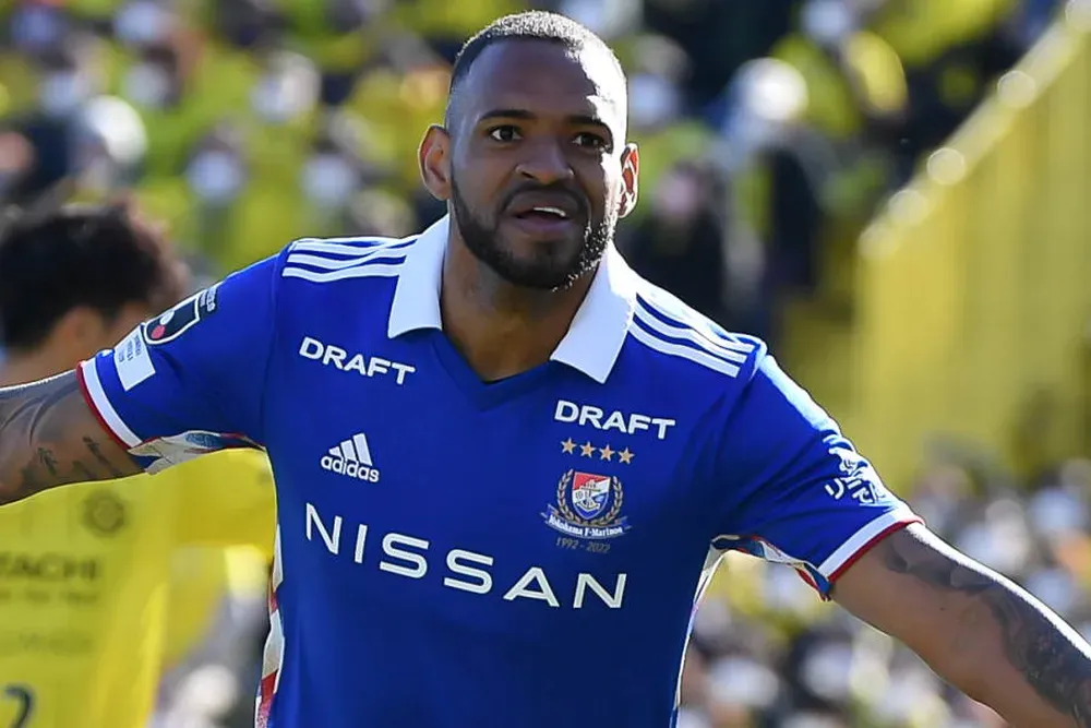 Foto: Divulgação – Anderson Lopes é artilheiro do Campeonato Japonês