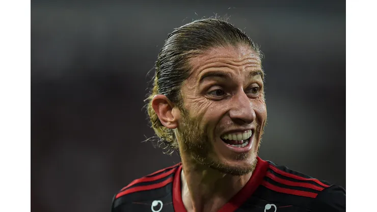 RJ - Rio de Janeiro - 11/03/2020 - LIBERTADORES 2020, FLAMENGO X BARCELONA-EQU -Filipe Luis jogador do Flamengo durante partida contra o Barcelona-EQU no estadio Maracana pelo campeonato Libertadores 2020. Foto: Thiago Ribeiro/AGIF