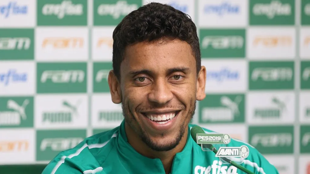 Marcos Rocha está negociando com o Botafogo para ser reforço do Clube em 2024. Foto; César Greco/ Palmeiras