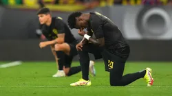 Foto: Alex Caparros/Getty Images - Vini Jr lamentou caso de racismo contra amigo