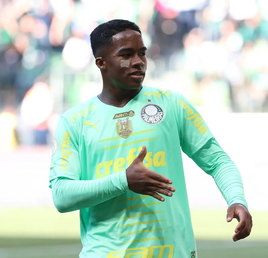 Ramon Menezes quer convocar Endrick nos próximos amistosos da Seleção. Foto: César Greco/ Palmeiras