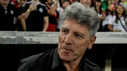 RJ - RIO DE JANEIRO - 11/06/2023 - BRASILEIRO A 2023, FLAMENGO X GREMIO - Renato Portaluppi tecnico do Gremio durante partida contra o Flamengo no estadio Maracana pelo campeonato BRASILEIRO A 2023.