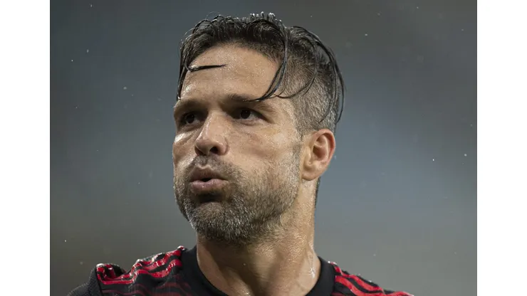 RJ - Rio de Janeiro - 25/06/2022 - BRASILEIRO A 2022, FLAMENGO X AMERICA-MG - Diego jogador do Flamengo durante partida contra o America-MG no estadio Maracana pelo campeonato Brasileiro A 2022. Foto: Jorge Rodrigues/AGIF