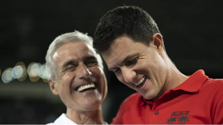 Foto: Jorge Rodrigues/AGIF - Luis Castro e Maurício Barbieri