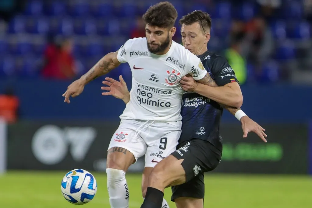 Foto: API/AGIF – Yuri Alberto: atacante pode deixar o Corinthians em breve