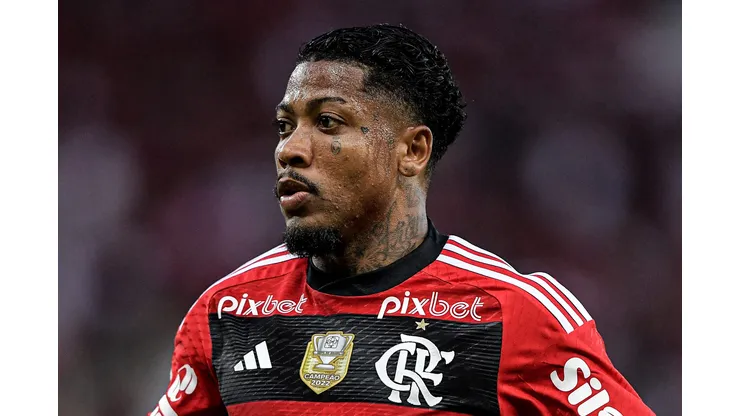 RJ - RIO DE JANEIRO - 30/04/2023 - BRASILEIRO A 2023, FLAMENGO X BOTAFOGO - Marinho jogador do Flamengo durante partida contra o Botafogo no estadio Maracana pelo campeonato BRASILEIRO A 2023. Foto: Thiago Ribeiro/AGIF