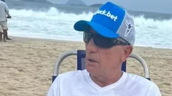 Foto: Reprodução - Renato Portaluppi esteve na praia no Rio de Janeiro nesta quinta-feira